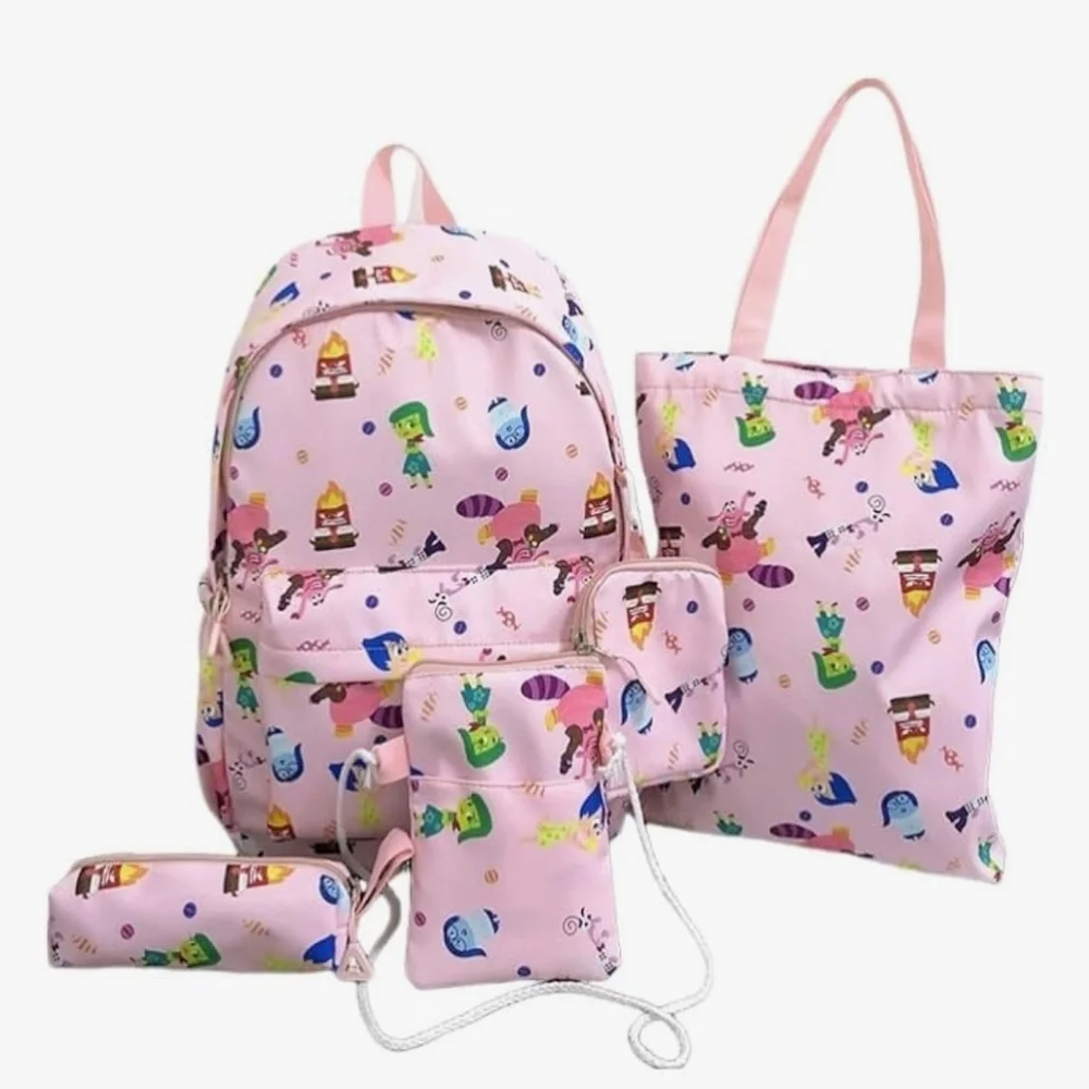 Kids Pink Backpack and Tote Set